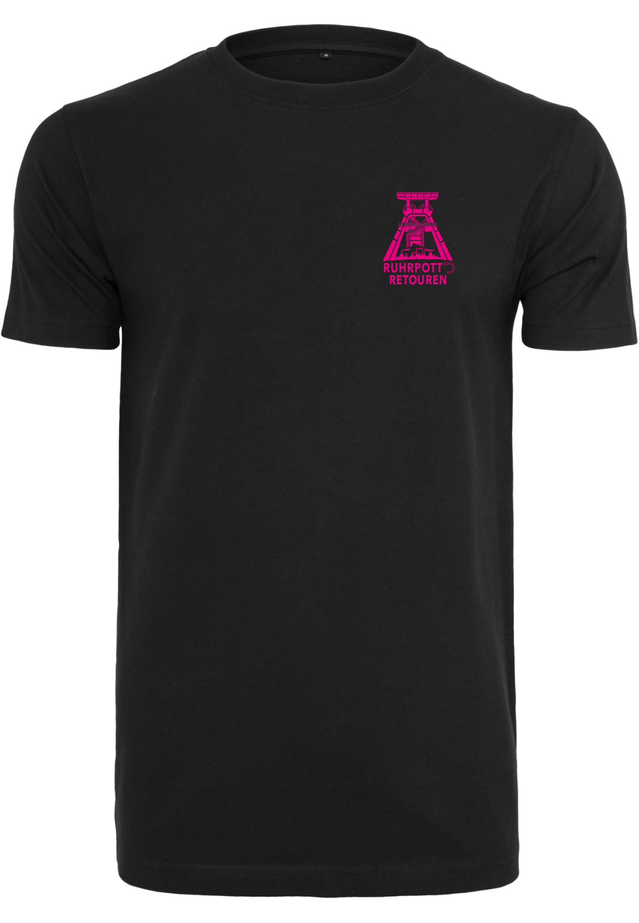 RuhrpottRetouren T-Shirt Round Neck Pink