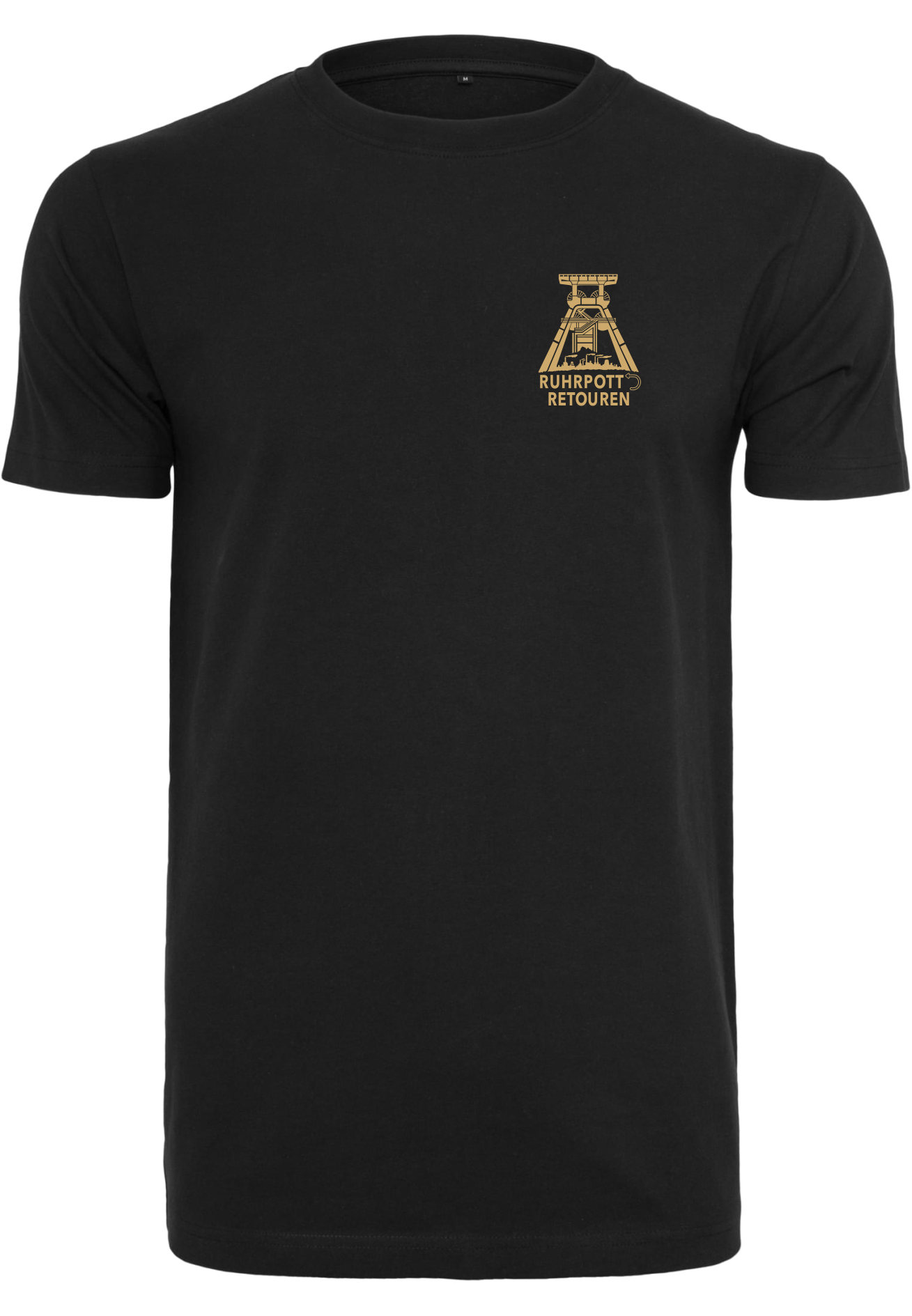 RuhrpottRetouren T-Shirt Round Neck Gold