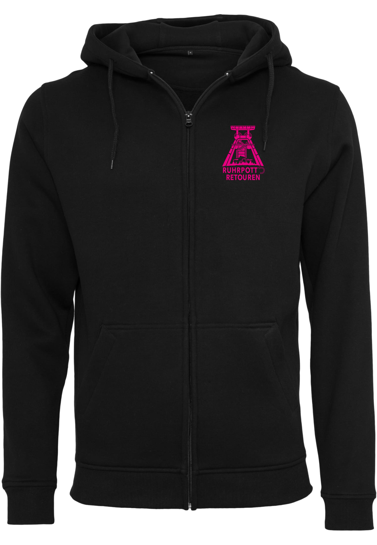 RuhrpottRetouren Zip Hoodie Unisex Pink