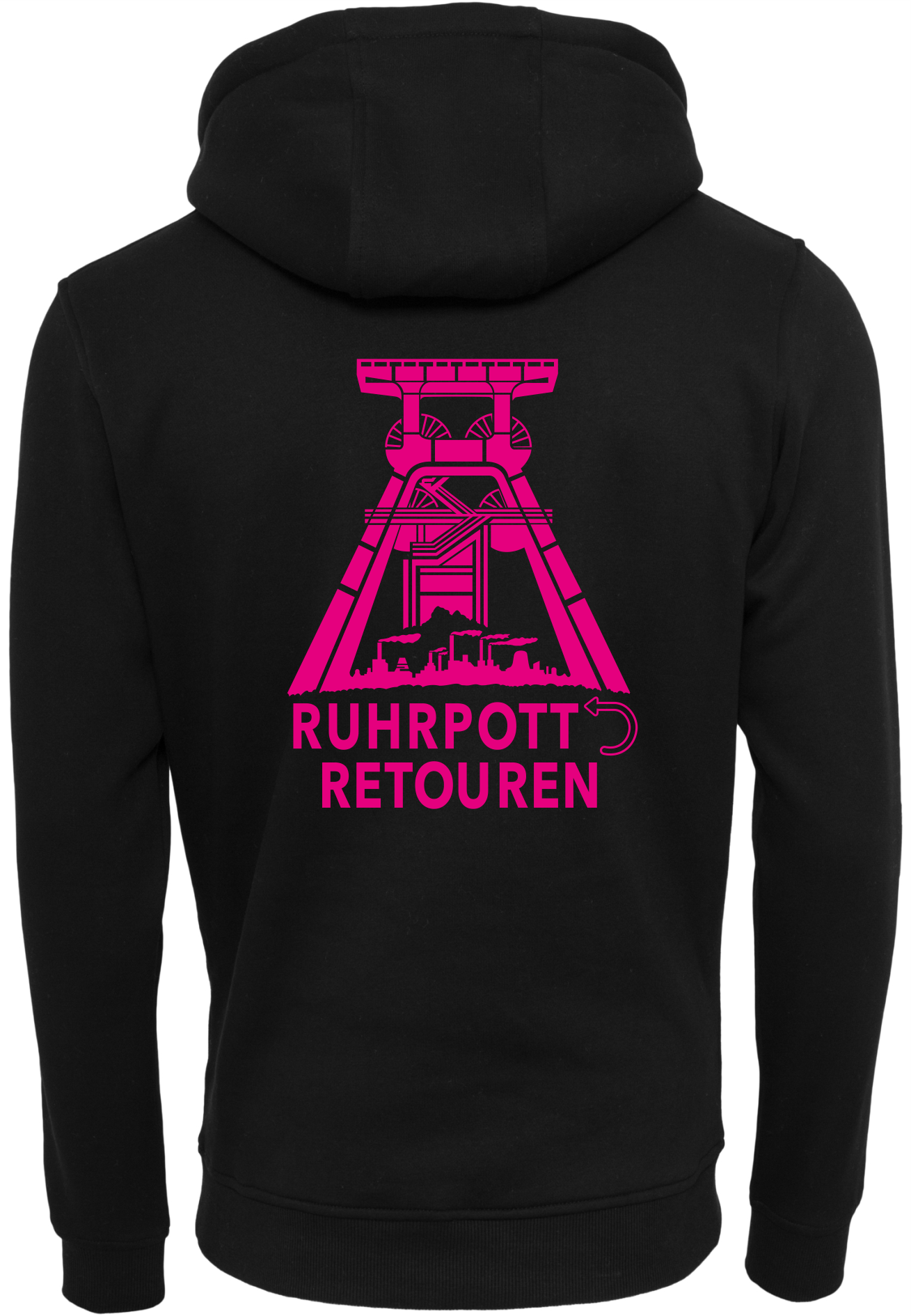RuhrpottRetouren PREMIUM Hoodie Unisex Pink